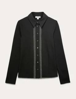 Jersey Embroidered Shirt