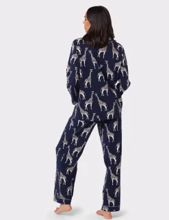 Jersey Giraffe Maternity Pyjama Set