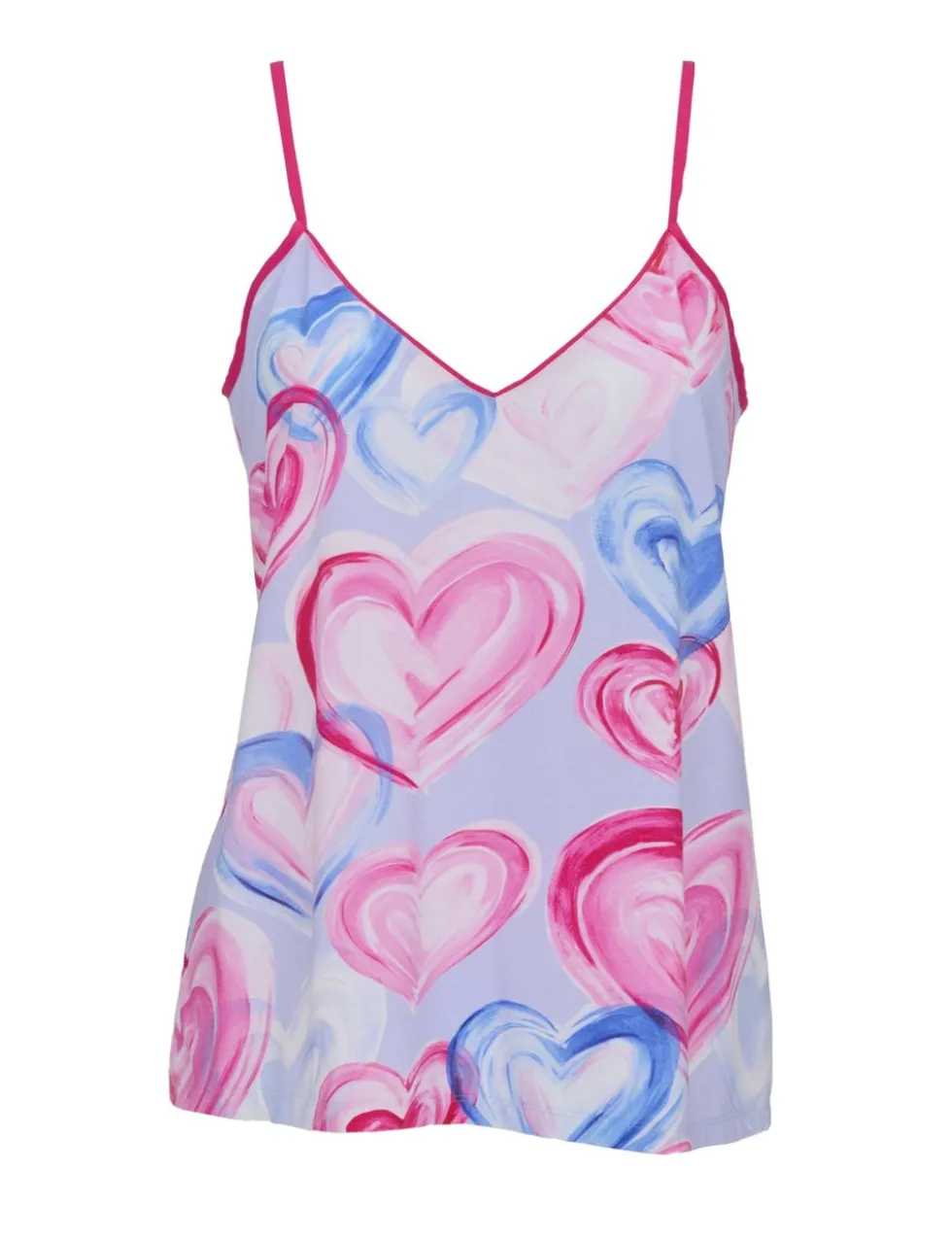 Jersey Heart Print Camisole