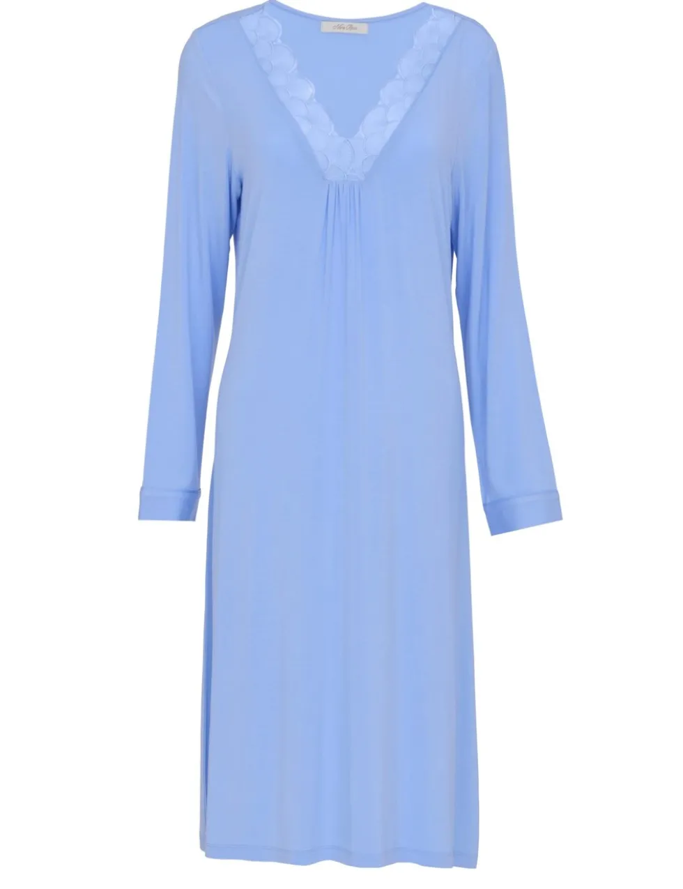 Jersey Lace Trim V-Neck Nightdress