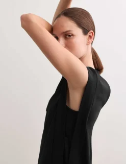 Jersey Midi Column Dress