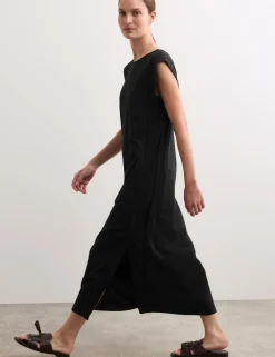 Jersey Midi Column Dress