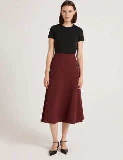 Jersey Midi Skirt