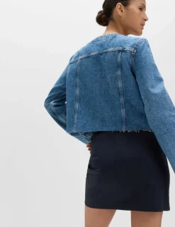 Jersey Mini A-Line Skirt