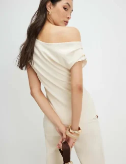 Jersey One Shoulder Top