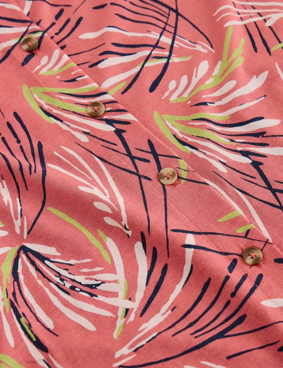 Jersey Printed Midi Shirt Dress