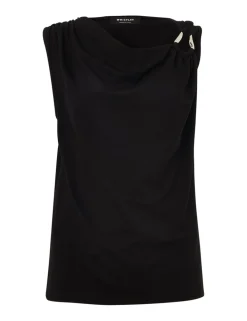 Jersey Ring Detail Vest