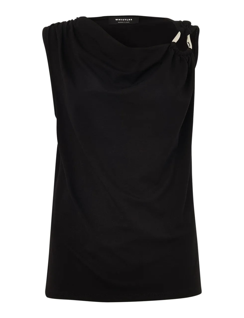 Jersey Ring Detail Vest