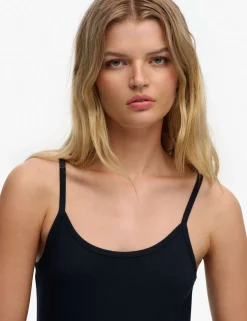 Jersey Scoop Neck Maxi Slip Dress