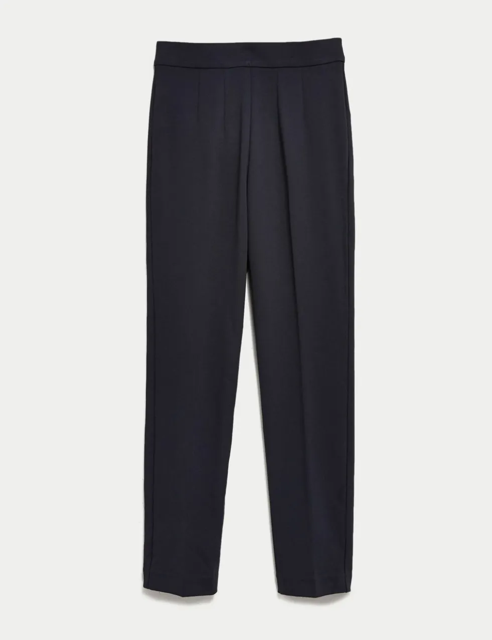 Jersey Slim Fit Ankle Grazer Trousers