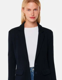 Jersey Slim Single Breasted Blazer