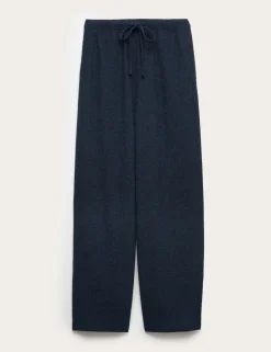 Jersey Textured Carrot Leg Ankle Grazer Trousers