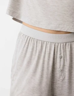 Jersey Wide Leg Pyjama Bottoms
