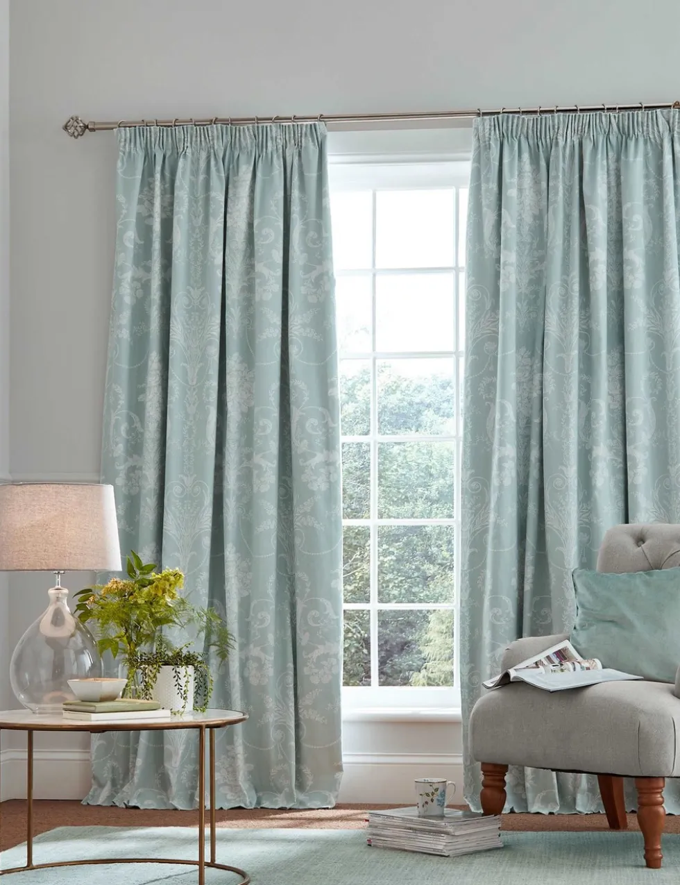 Josette Pencil Pleat Blackout Curtains