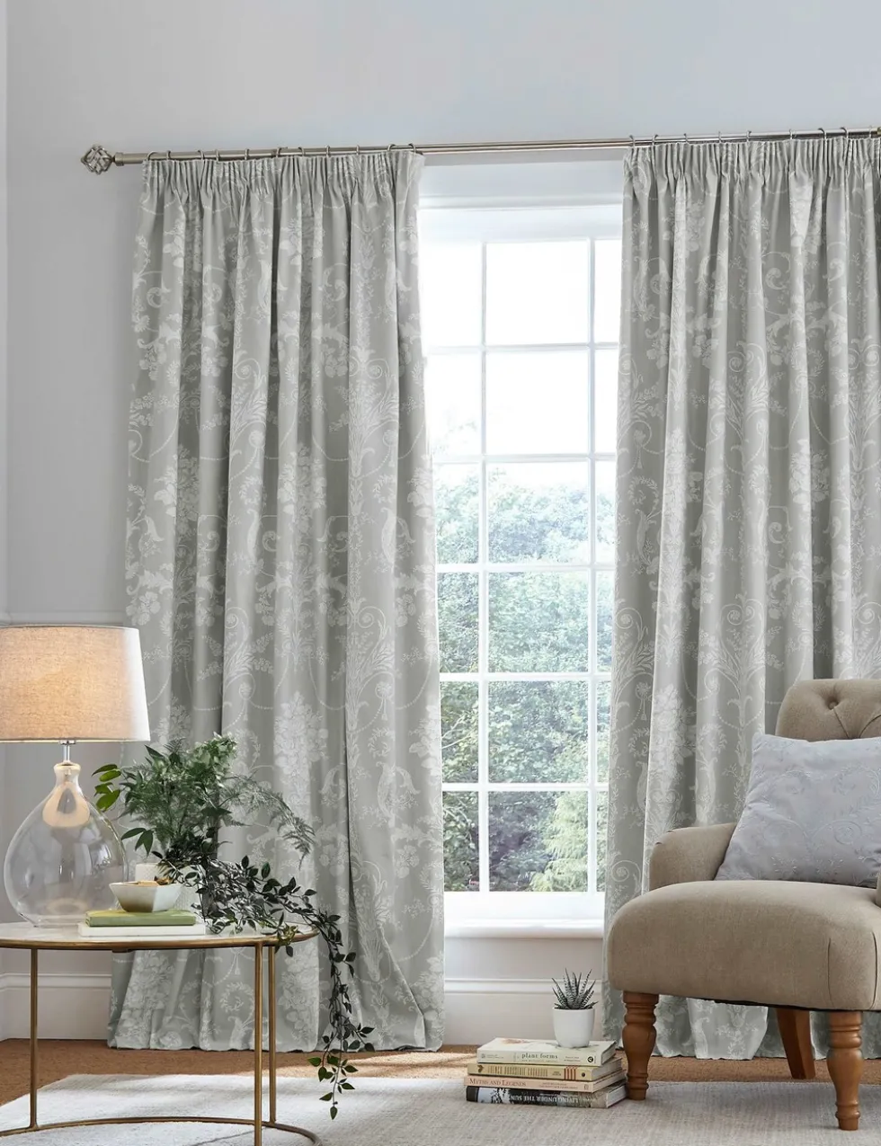 Josette Pencil Pleat Blackout Curtains