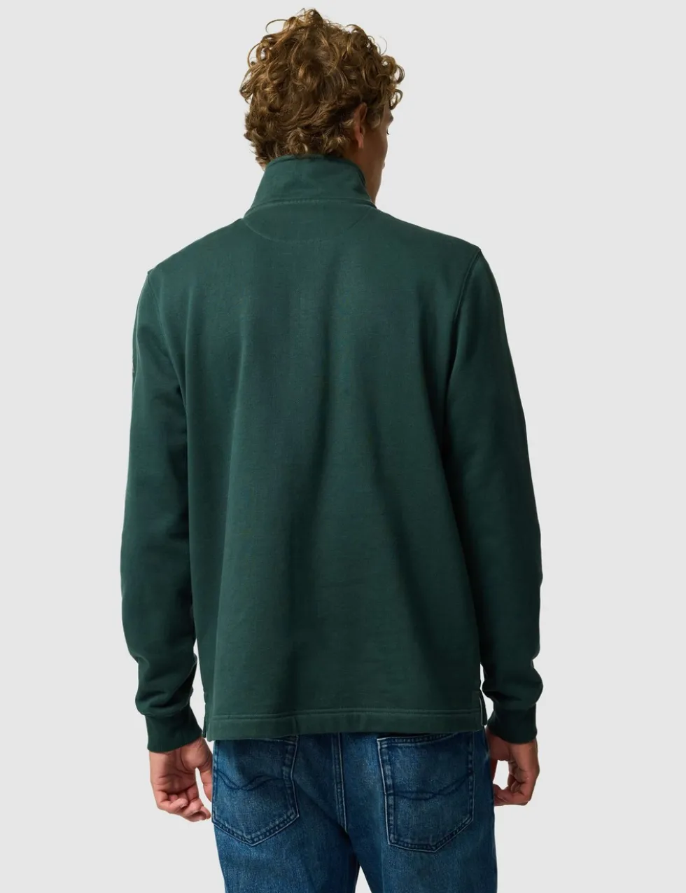 Jubilee Pure Cotton Half Zip Sweatshirt