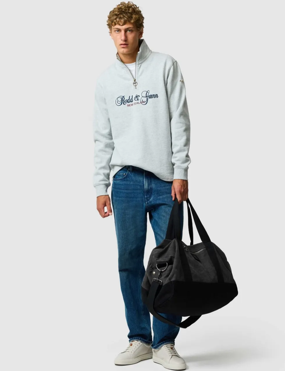 Jubilee Pure Cotton Half Zip Sweatshirt
