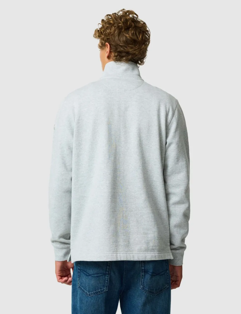 Jubilee Pure Cotton Half Zip Sweatshirt