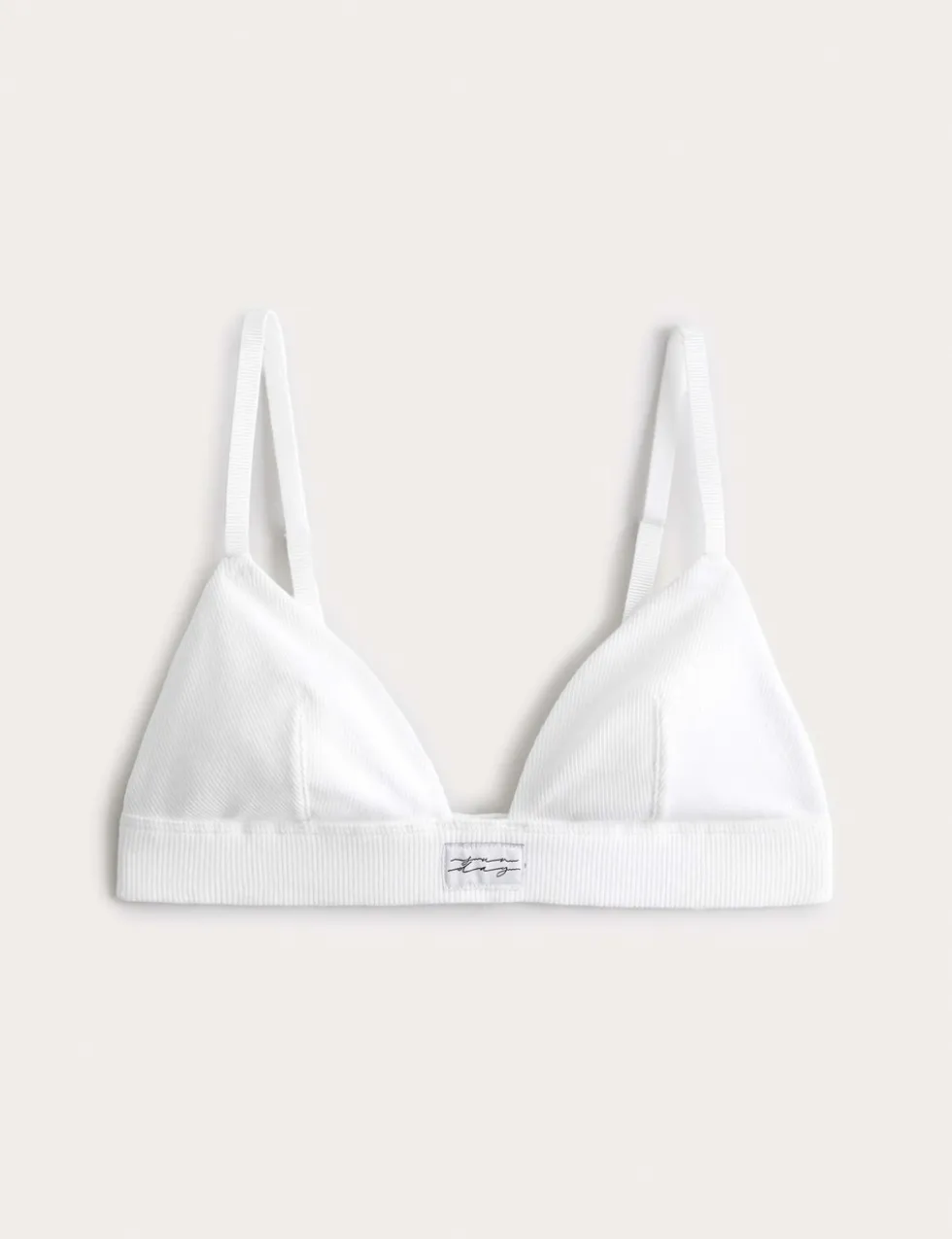 Juni Cotton Rib Non Wired Bralette (A-E)
