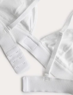 Juni Cotton Rib Non Wired Bralette (A-E)