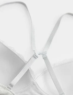Juni Cotton Rib Non Wired Plunge Bra (A-E)