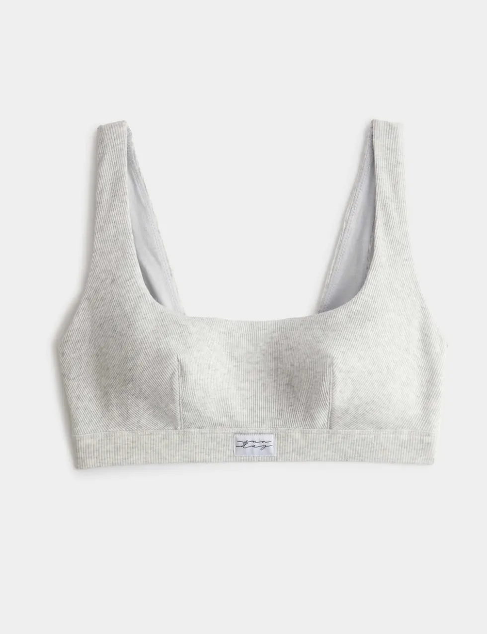 Juni Cotton Rib Non Wired Crop Top (A-E)