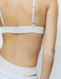 Juni Cotton Rib Non Wired Bralette (A-E)