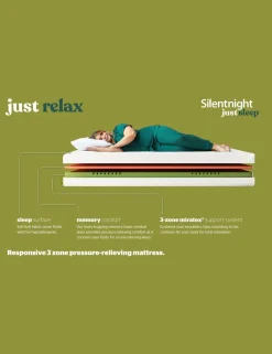 Just Relax Memory Foam Medium Mattress