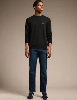 Kanovano Cotton Rich Crew Neck Jumper with Cashmere