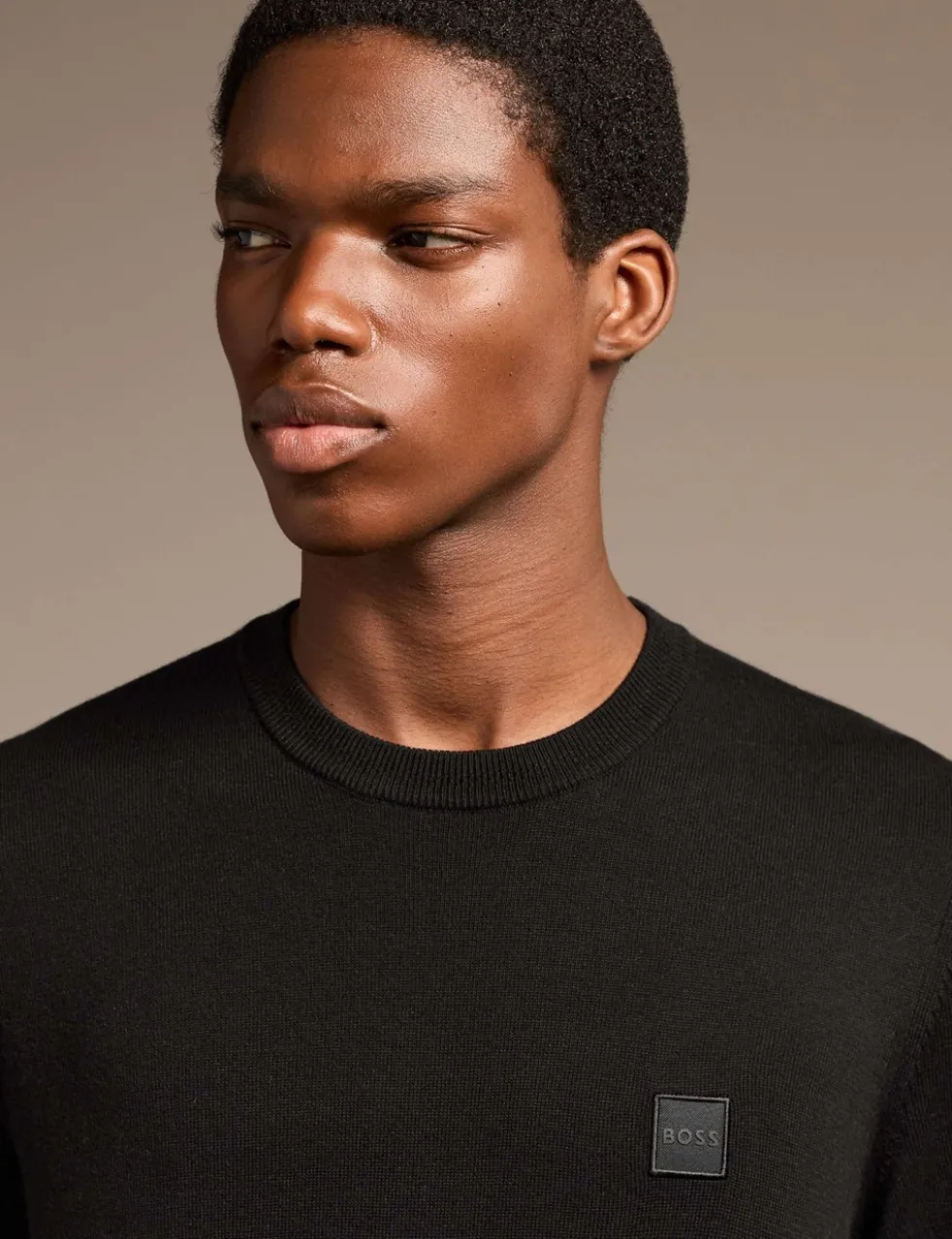 Kanovano Cotton Rich Crew Neck Jumper with Cashmere
