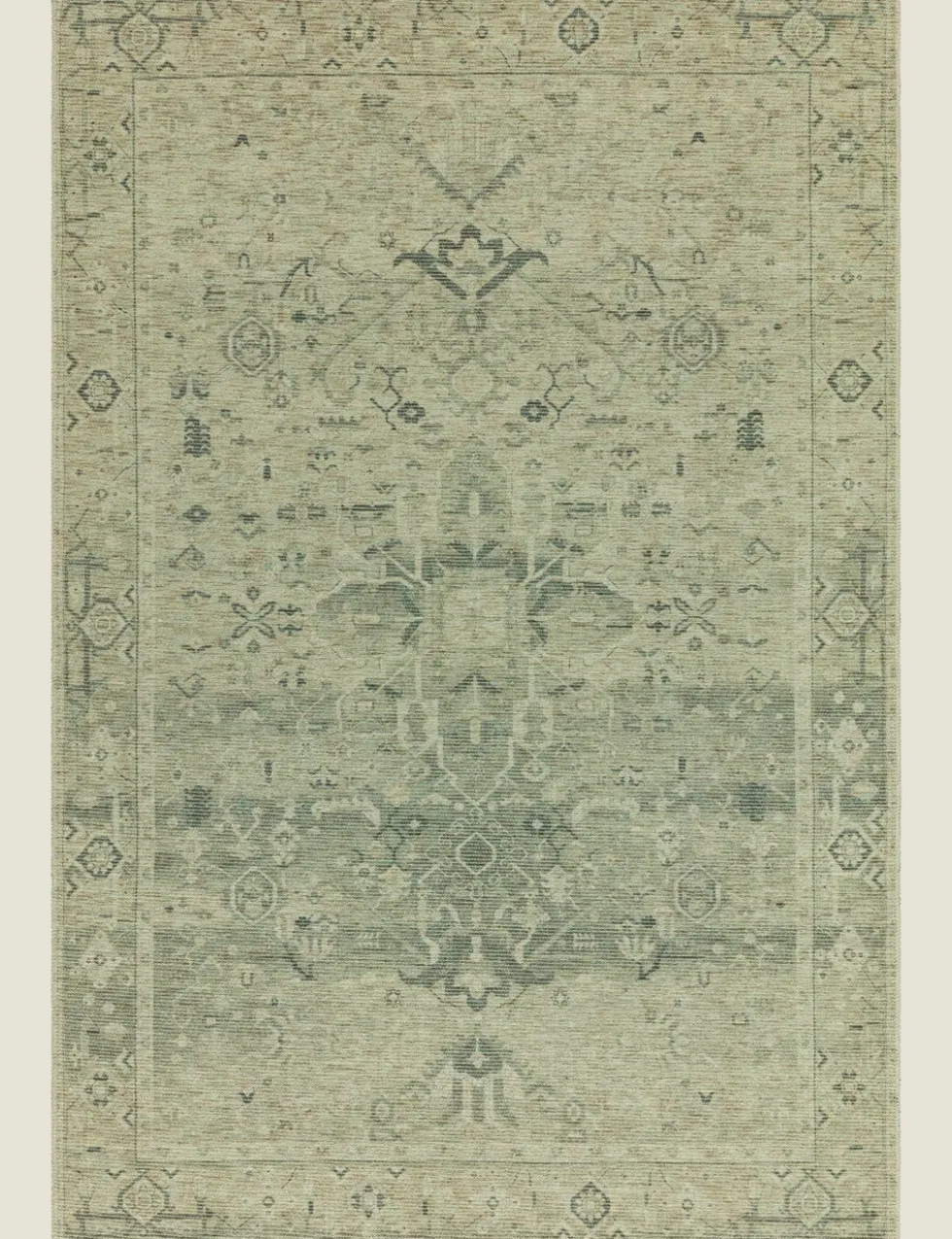 Kaya Vida Vintage Style Flatweave Rug