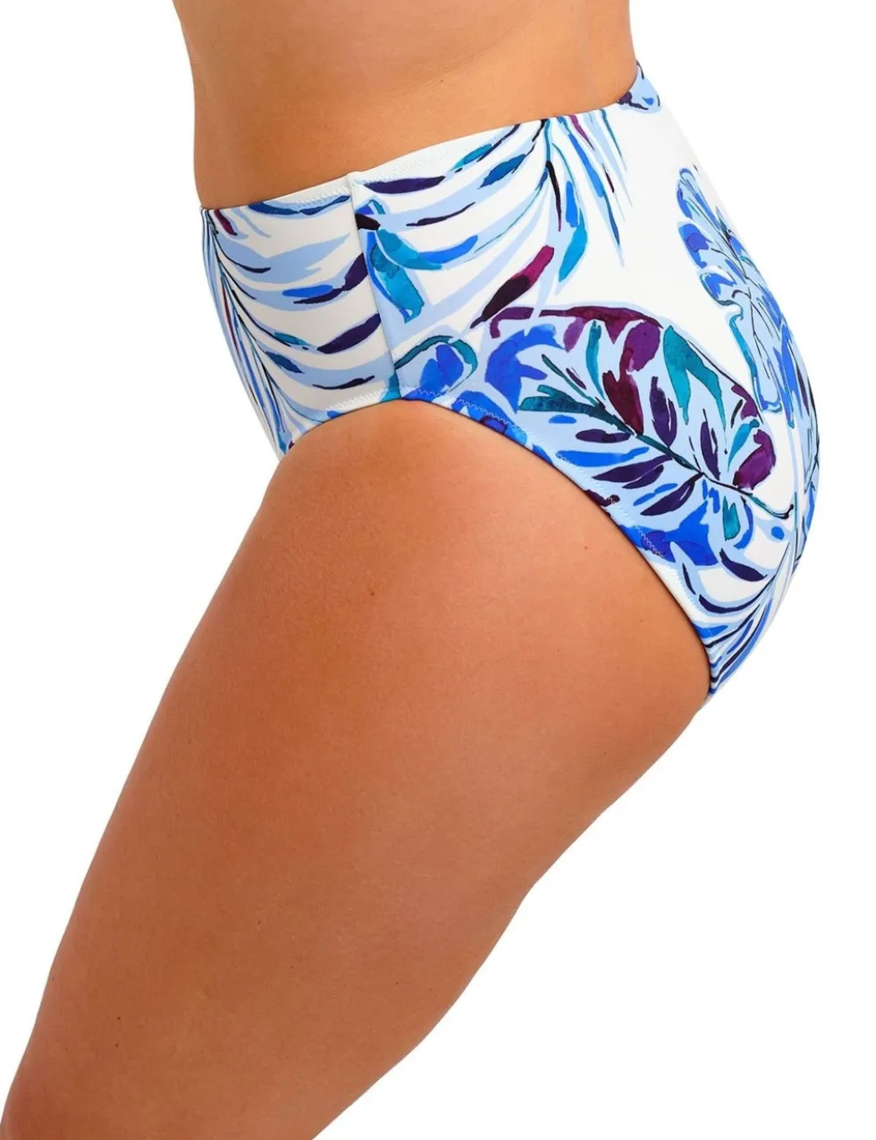 Kefalonia Printed High Waisted Bikini Bottoms