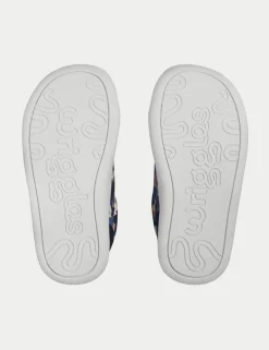 Kids' Canvas Camo Riptape Trainers (3 Small - 7 Small)