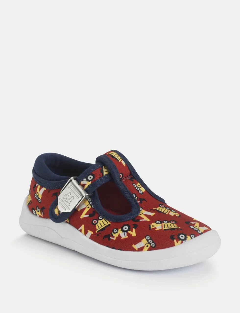 Kids' Canvas Digger T Bar Shoes (3 Small - 7 Small)