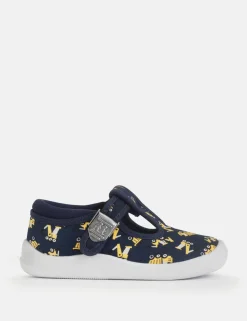 Kids' Canvas Digger T Bar Shoes (3 Small - 7 Small)