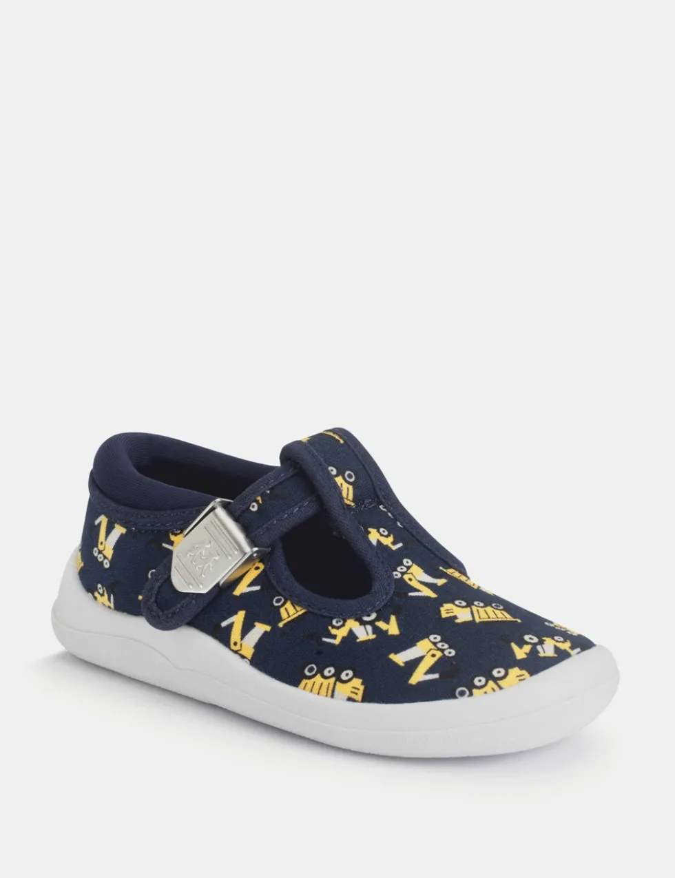 Kids' Canvas Digger T Bar Shoes (3 Small - 7 Small)