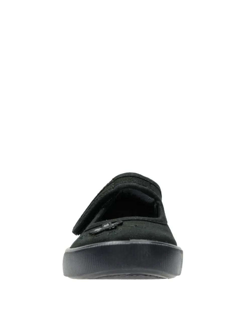 Kids' Canvas Floral Riptape Plimsolls (7 Small - 4 Large)