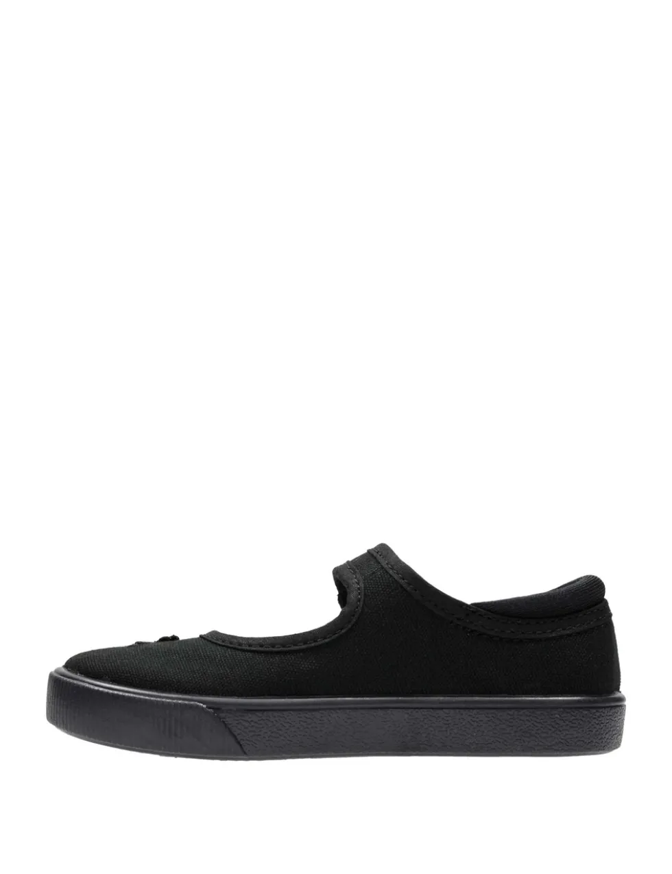 Kids' Canvas Floral Riptape Plimsolls (7 Small - 4 Large)