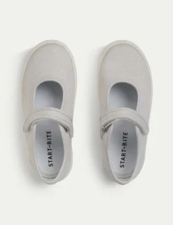Kids' Canvas Glitter Shoes (6 Small - 1 Large)