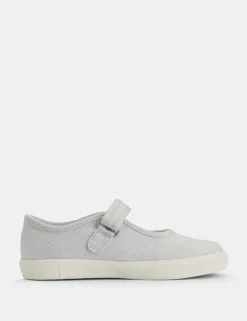 Kids' Canvas Glitter Shoes (6 Small - 1 Large)