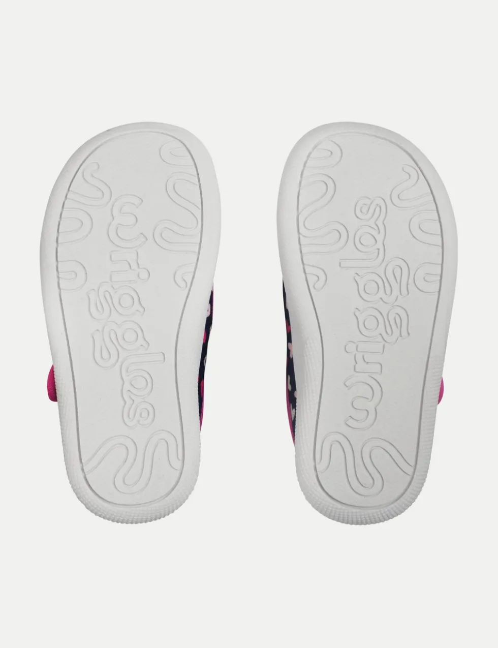 Kids' Canvas Heart T Bar Shoes (3 Small - 7 Small)