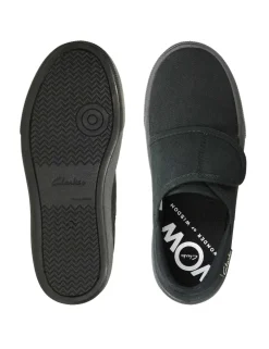 Kids' Canvas Riptape Plimsolls (7 Small - 5½ Large)