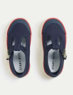 Kids' Canvas T-Bar Shoes (4 Small - 10 Small)