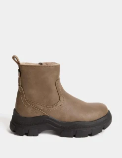 Kids Chunky Chelsea Boots (4 Small - 7 Large)