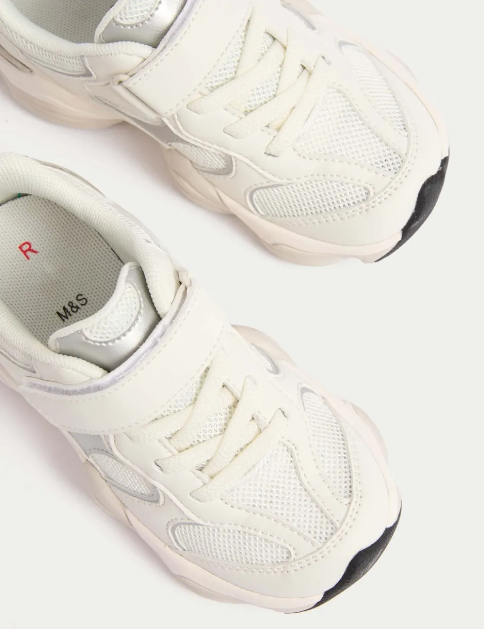 Kids' Chunky Freshfeet™ Riptape Trainers (4 Small - 3 Large)