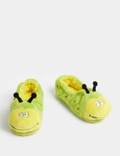 Kids' Colin The Caterpillar Slippers (4 Small - 6 Large)