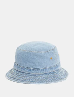 Kids Cotton Plain Bucket Hat (1-13 Yrs)