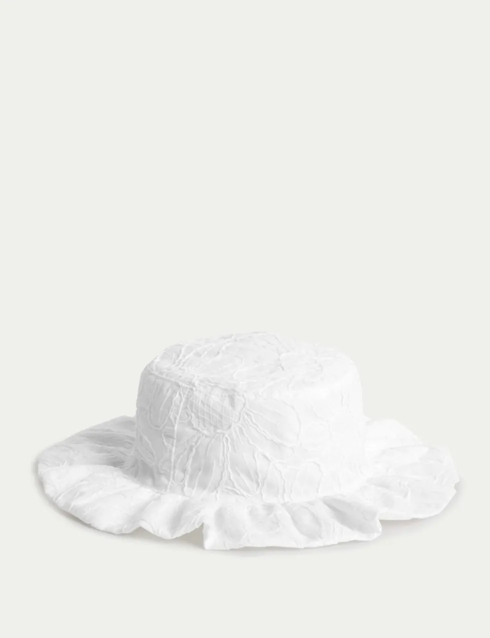 Kids' Cotton Rich Embroidered Sun Hat (0-3 Yrs)
