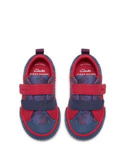 Kids' Dinosaur Riptape Trainers (4 Small-6 ½ Small)