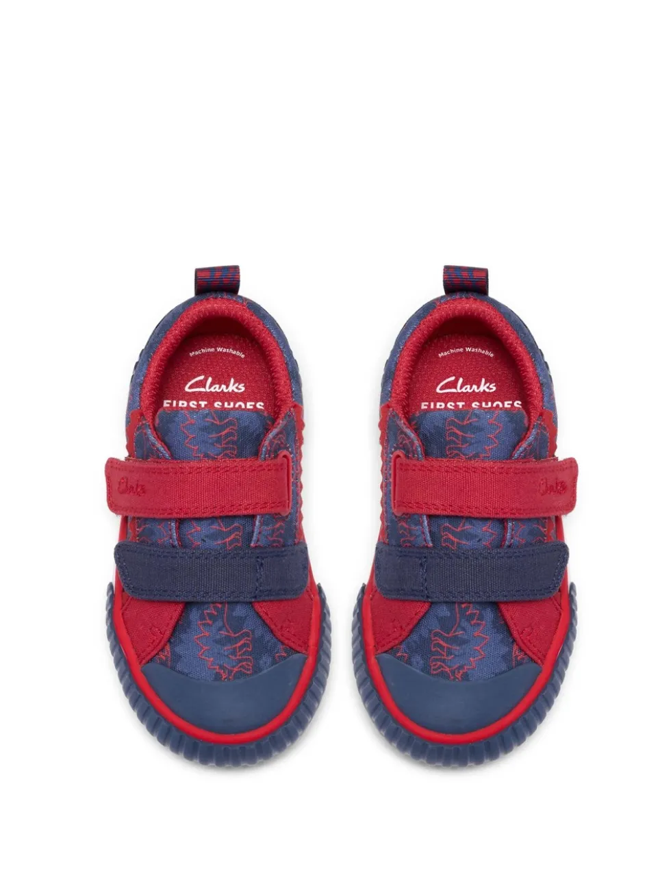 Kids' Dinosaur Riptape Trainers (4 Small-6 ½ Small)
